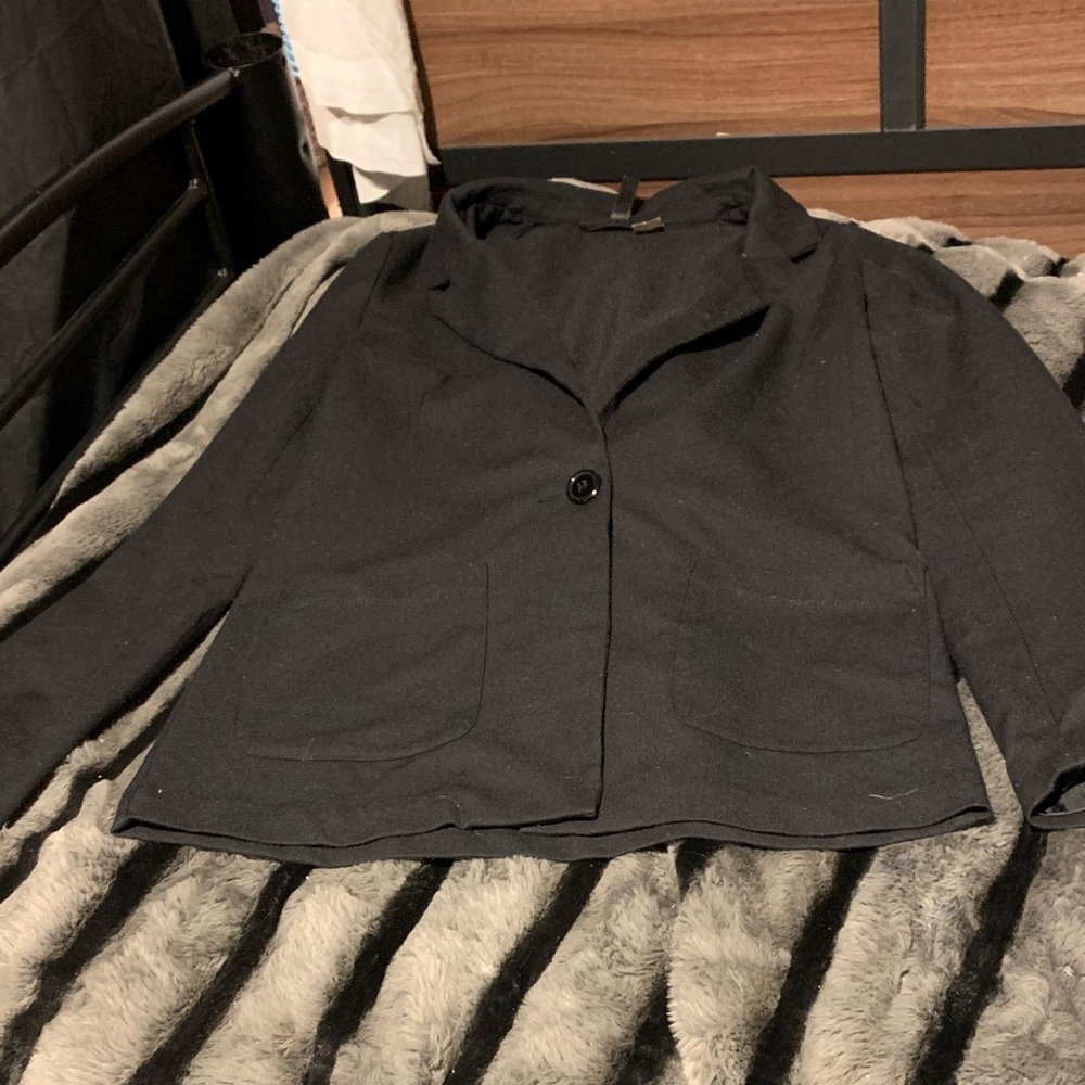 #327 Women's Black  Blazer Jacket